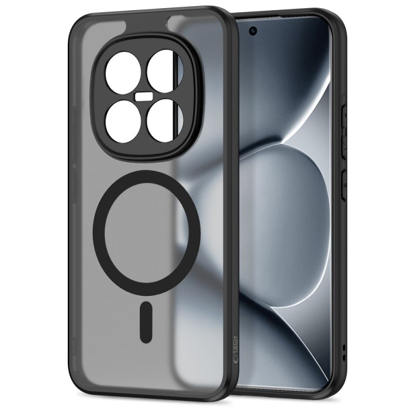 TECH-PROTECT Magmat MagSafe калъф за Xiaomi Poco M8 Pro / Redmi Note 15 Pro+ Plus 5G (матово черно) - TECH-PROTECT Magmat MagSafe калъф за Xiaomi Poco M8 Pro / Redmi Note 15 Pro+ Plus 5G (матово черно) - 5906302353002