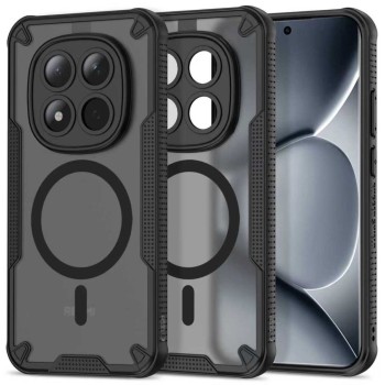 TECH-PROTECT Rugged Shield MagSafe за Xiaomi Poco M8 Pro / Redmi Note 15 Pro+ Plus 5G (Matte Black)