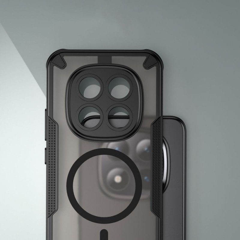 TECH-PROTECT Rugged Shield MagSafe за Xiaomi Poco M8 Pro / Redmi Note 15 Pro+ Plus 5G (Matte Black) - 5906302353026