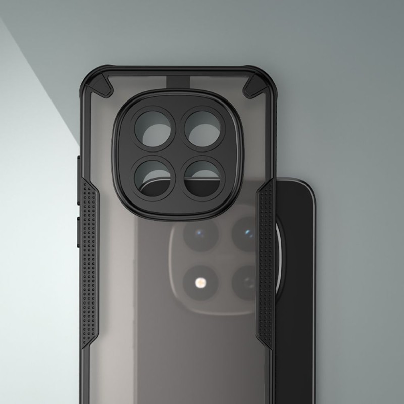 TECH-PROTECT Rugged Shield калъф за Xiaomi Redmi Note 15 Pro 5G (матово черен) - 5906302353033