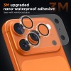 Tech-Protect Camfull Fit+ покритие за камера за iPhone 17 Pro Max матово прозрачно (Matte Clear) - Tech-Protect Camfull Fit+ покритие за камера за iPhone 17 Pro Max матово прозрачно (Matte Clear) - 5906302353064
