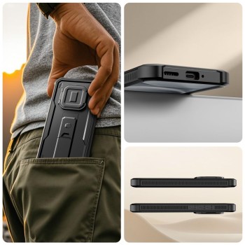 TECH-PROTECT KEVLAR CAM+ 2-SET калъф с броня за Xiaomi Redmi Note 15 Pro 5G (черен) TECH-PROTECT KEVLAR CAM+ 2-SET калъф с броня за Xiaomi Redmi Note 15 Pro 5G (черен)
