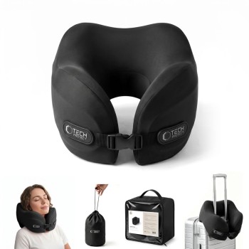 TECH-PROTECT COMFORTREST възглавница за пътуване за врат BLACK TECH-PROTECT COMFORTREST възглавница за пътуване за врат BLACK