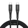 TECH-PROTECT UB11T ULTRABOOST USB-C кабел PD 240W / QC3.0, 200 см, черен - 5906302353132