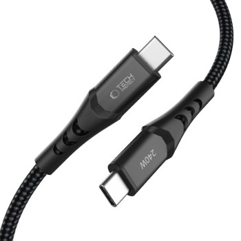 TECH-PROTECT UB11T ULTRABOOST USB-C кабел PD 240W / QC3.0, 200 см, черен