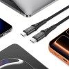 TECH-PROTECT UB11T ULTRABOOST USB-C кабел PD 240W / QC3.0, 200 см, черен - 5906302353132