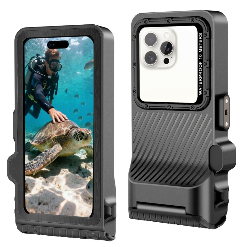 TECH-PROTECT IPX8 PRO Универсален водоустойчив калъф за гмуркане сив/черен - TECH-PROTECT IPX8 PRO Универсален водоустойчив калъф за гмуркане сив/черен - 5906302353149