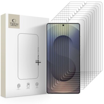Tech-Protect Bundle комплект от 10 броя закалено стъкло за Samsung Galaxy S26 Ultra (Ultra Clear)