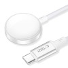 Tech-Protect MC02 UltraBoost магнитен заряден кабел Type-C за Apple Watch, 100 см, бял - Tech-Protect MC02 UltraBoost магнитен заряден кабел Type-C за Apple Watch, 100 см, бял - 5906302360086