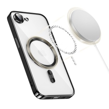 TECH-PROTECT MagFlex MagSafe за iPhone 16E / 17E Shiny Black TECH-PROTECT MagFlex MagSafe за iPhone 16E / 17E Shiny Black