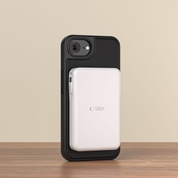 TECH-PROTECT Wallet MagSafe за iPhone 16E / 17E, матово черно TECH-PROTECT Wallet MagSafe за iPhone 16E / 17E, матово черно