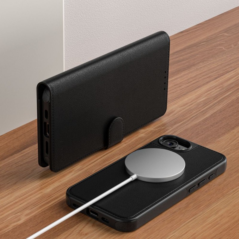 TECH-PROTECT Wallet MagSafe за iPhone 16E / 17E, матово черно - TECH-PROTECT Wallet MagSafe за iPhone 16E / 17E, матово черно - 5906302360291
