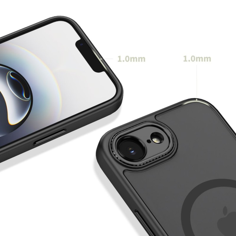 TECH-PROTECT MagCam MagSafe кейс за iPhone 16E / 17E матово черен (MATTE BLACK) - 5906302360390
