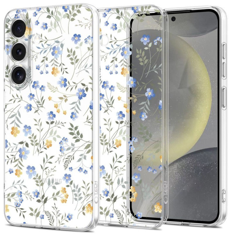 TECH-PROTECT FLEXAIR GALAXY S25 „SPRING FLOWERS“ - TECH-PROTECT FLEXAIR GALAXY S25 „SPRING FLOWERS“ - 5906302360444