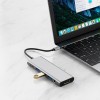 Tech-Protect HB04 Хъб адаптер 9в1 Type-C + USB 2.0 + USB 3.0 + HDMI 4K 60Hz + SD/TF + PD 100W + 3.5 мм аудио (Space Grey) - Tech-Protect HB04 Хъб адаптер 9в1 Type-C + USB 2.0 + USB 3.0 + HDMI 4K 60Hz + SD/TF + PD 100W + 3.5 мм аудио (Space Grey) - 5906302360536