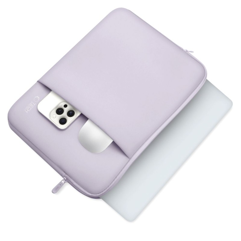 TECH-PROTECT НЕОПРЕНОВ КАЛЪФ ЗА ЛАПТОП 15-16 MAUVE - TECH-PROTECT НЕОПРЕНОВ КАЛЪФ ЗА ЛАПТОП 15-16 MAUVE - 5906302360604