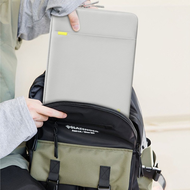 TECH-PROTECT DEFENDER калъф за лаптоп 13–14 Crayon Grey - TECH-PROTECT DEFENDER калъф за лаптоп 13–14 Crayon Grey - 5906302360680