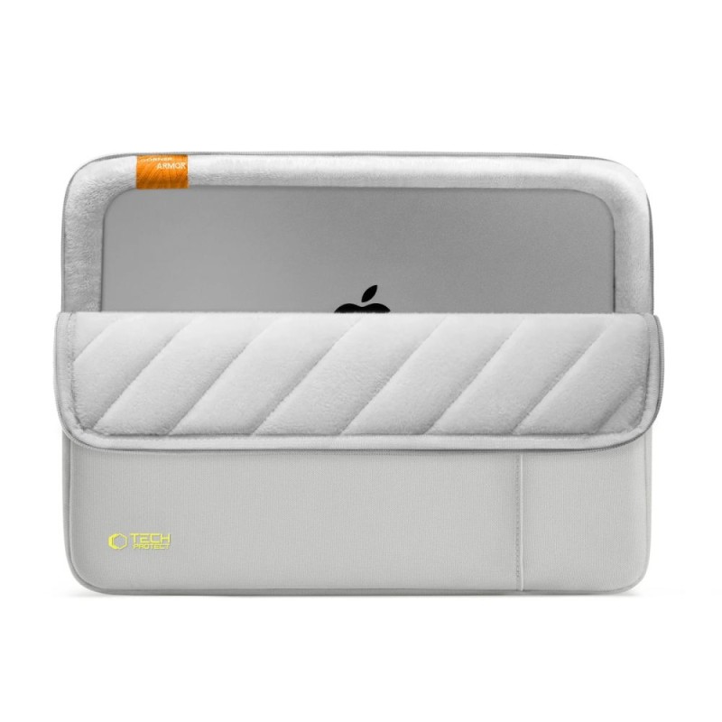 Tech-Protect Defender Калъф за лаптоп 15–16 инча Crayon Grey - Tech-Protect Defender Калъф за лаптоп 15–16 инча Crayon Grey - 5906302360697