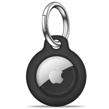TECH-PROTECT ROUGH 2-Pack за Apple AirTag 1/2 Черни TECH-PROTECT ROUGH 2-Pack за Apple AirTag 1/2 Черни