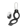 Tech-Protect Rough Vein 2-Pack за Apple AirTag 1/2 Black (2 брелока) - 5906302360727