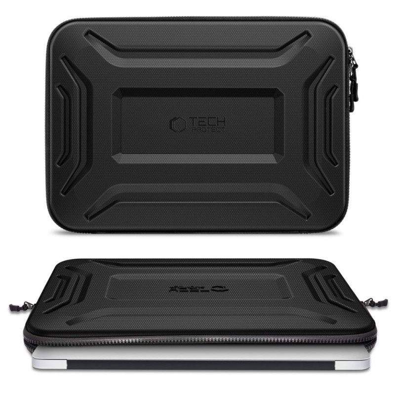 TECH-PROTECT KEVLAR PRO Калъф за лаптоп 13-14 BLACK - 5906302360734