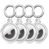 TECH-PROTECT ICON 4 броя за Apple AirTag 1/2 прозрачен - 5906302360765