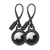 Tech-Protect Rough Chain 2-Pack за Apple AirTag 1/2, черен - 5906302360772