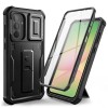 Tech-Protect Kevlar Cam+ калъф с броня + стойка за Samsung Galaxy A56 5G, черен - Tech-Protect Kevlar Cam+ калъф с броня + стойка за Samsung Galaxy A56 5G, черен - 5906302360833