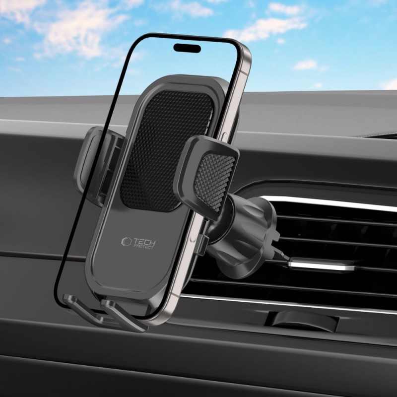 TECH-PROTECT V8 Универсална стойка за кола за табло/въздушни решетки черна - TECH-PROTECT V8 Универсална стойка за кола за табло/въздушни решетки черна - 5906302360932