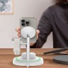 Tech-Protect QI15W-A46 3в1 магнитно MagSafe безжично зарядно, бяло - Tech-Protect QI15W-A46 3в1 магнитно MagSafe безжично зарядно, бяло - 5906302361007