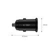 TECH-PROTECT CC02 2-порт зарядно за кола PD 35W / QC3.0 черно - TECH-PROTECT CC02 2-порт зарядно за кола PD 35W / QC3.0 черно - 5906302361038