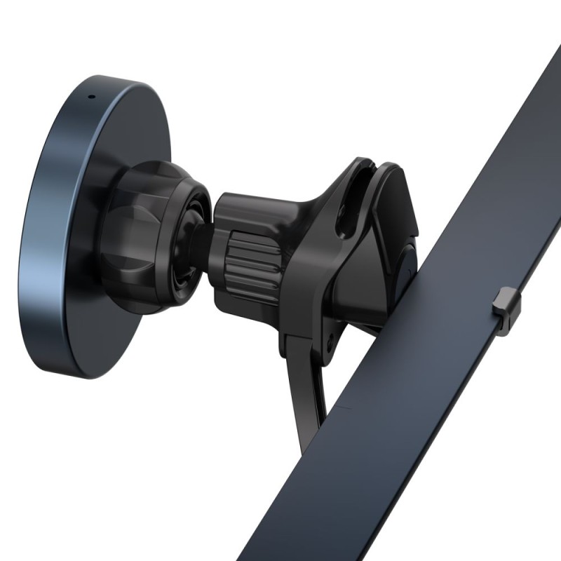 Tech-Protect MM15W-V5 MagSafe магнитна поставка за телефон за кола с безжично зарядно 15W (черно/черно) - Tech-Protect MM15W-V5 MagSafe магнитна поставка за телефон за кола с безжично зарядно 15W (черно/черно) - 5906302361069