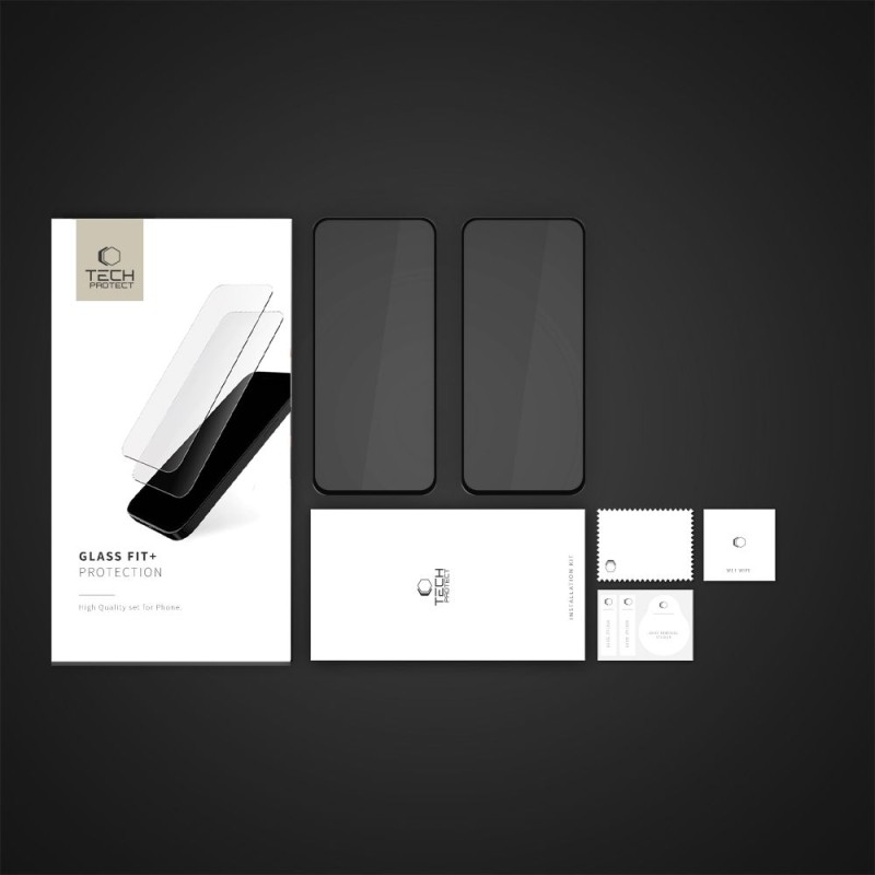 Tech-Protect Glass Fit+ закалено стъкло за Motorola (2 броя) - Tech-Protect Glass Fit+ закалено стъкло за Motorola (2 броя) - 5906302361236