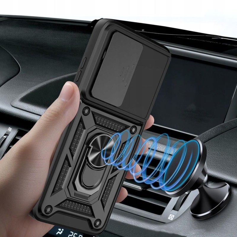 Tech-Protect CamShield Pro брониран кейс за Motorola Moto G15 / G15 Power / G17 / G17 Power (черен) - Tech-Protect CamShield Pro брониран кейс за Motorola Moto G15 / G15 Power / G17 / G17 Power (черен) - 5906302361250