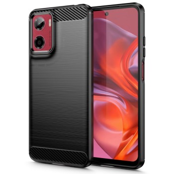 TECH-PROTECT TPUCARBON калъф за MOTOROLA MOTO G05 / E15 BLACK