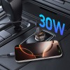 Tech-Protect CC01 двупортова зарядна за кола PD 30W / QC3.0, черна - Tech-Protect CC01 двупортова зарядна за кола PD 30W / QC3.0, черна - 5906302361311