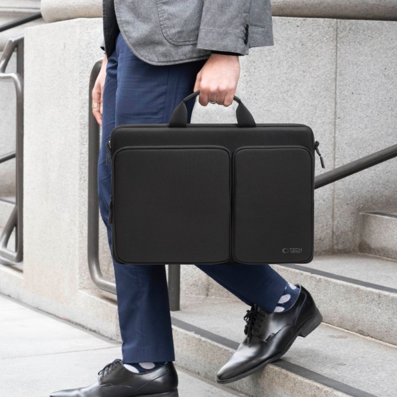 Tech-Protect Defender Bag за лаптоп 17, черна - Tech-Protect Defender Bag за лаптоп 17, черна - 5906302361373