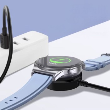 TECH-PROTECT MC03 ULTRABOOST магнитен кабел за зареждане Type-C 100 см за Samsung Galaxy Watch Black TECH-PROTECT MC03 ULTRABOOST магнитен кабел за зареждане Type-C 100 см за Samsung Galaxy Watch Black