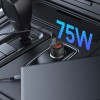 TECH-PROTECT CC03 двупортово зарядно за автомобил с PD 75W, черно - TECH-PROTECT CC03 двупортово зарядно за автомобил с PD 75W, черно - 5906302361663