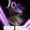 TECH-PROTECT CC03 2-порторно зарядно за автомобил с PD 100W, черно - TECH-PROTECT CC03 2-порторно зарядно за автомобил с PD 100W, черно - 5906302361687