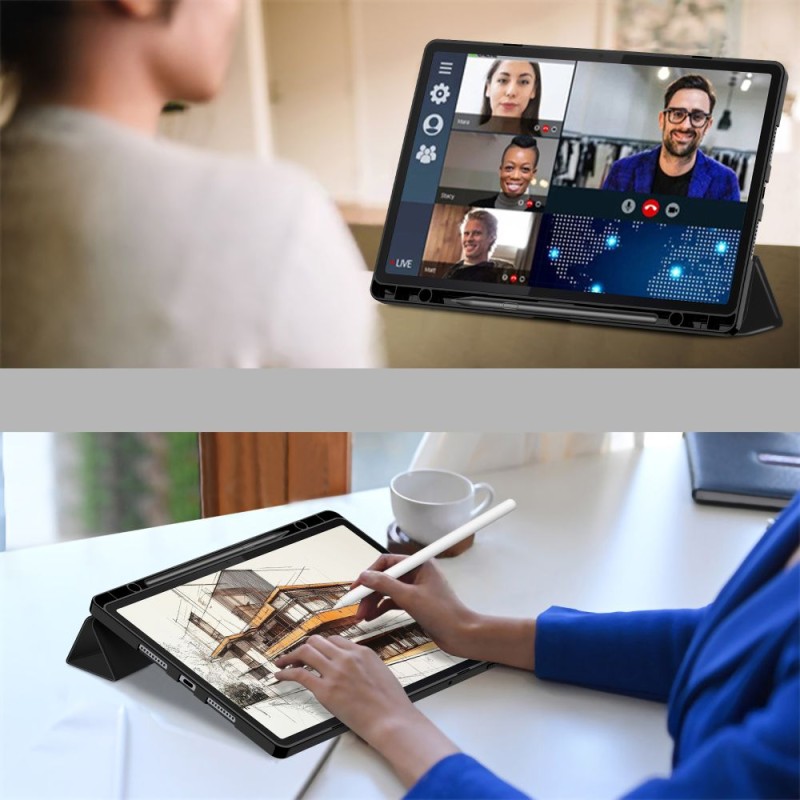 TECH-PROTECT SmartCase Pen калъф за стилус за Lenovo IdeaTab Pro / Pro MT 12.7, TB-373, черен - TECH-PROTECT SmartCase Pen калъф за стилус за Lenovo IdeaTab Pro / Pro MT 12.7, TB-373, черен - 5906302362028