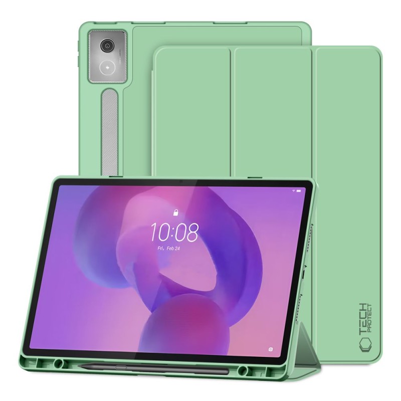 TECH-PROTECT SC Pen за Lenovo Idea Tab Pro / Pro MT 12.7, TB-373, Matcha Green - 5906302362035