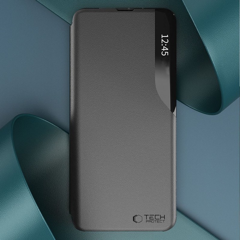 TECH-PROTECT SMART VIEW КАЛЪФ ЗА XIAOMI REDMI 12 ЧЕРЕН - TECH-PROTECT SMART VIEW КАЛЪФ ЗА XIAOMI REDMI 12 ЧЕРЕН - 5906302362424