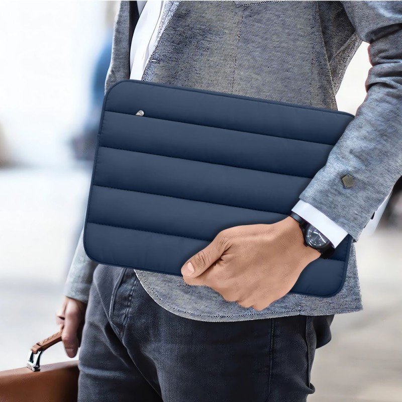 TECH-PROTECT FLUFFY КАЛЪФ ЗА ЛАПТОП 13-14 NAVY BLUE - TECH-PROTECT FLUFFY КАЛЪФ ЗА ЛАПТОП 13-14 NAVY BLUE - 5906302362486