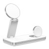 TECH-PROTECT QI15W-A47 3в1 магнитно MagSafe безжично зарядно (бяло) - TECH-PROTECT QI15W-A47 3в1 магнитно MagSafe безжично зарядно (бяло) - 5906302362530
