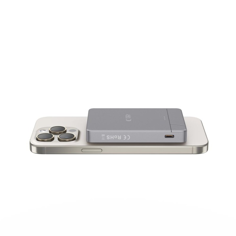 Tech-Protect PB14 LifeMag MagSafe Power Bank 5000mAh Space Grey - Tech-Protect PB14 LifeMag MagSafe Power Bank 5000mAh Space Grey - 5906302362783