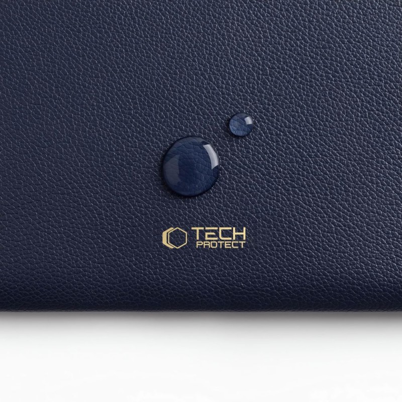 Tech-Protect Fleece калъф за лаптоп 15-16 инча Navy Blue - Tech-Protect Fleece калъф за лаптоп 15-16 инча Navy Blue - 5906302362868