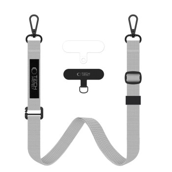 TECH-PROTECT C6S въженa кросбоди каишка CRAYON Grey (сив)