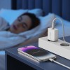 TECH-PROTECT NC20W мрежово зарядно 1-порт PD 20W + кабел Lightning, бяло - TECH-PROTECT NC20W мрежово зарядно 1-порт PD 20W + кабел Lightning, бяло - 5906302362899