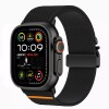 Tech-Protect Nylon Clasp за Apple Watch 8/9/10/11/SE/Ultra (44/45/46/49 мм) Black - Tech-Protect Nylon Clasp за Apple Watch 8/9/10/11/SE/Ultra (44/45/46/49 мм) Black - 5906302363018